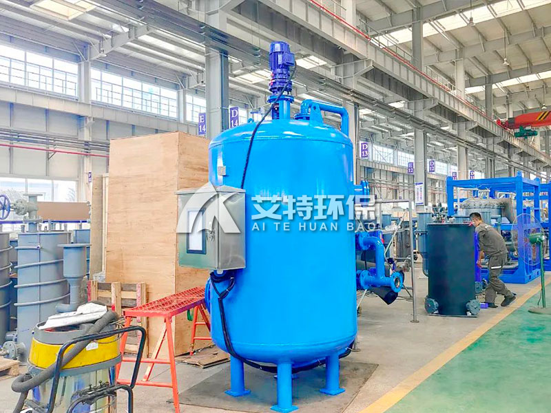 钢厂浊环水纤维球过滤器