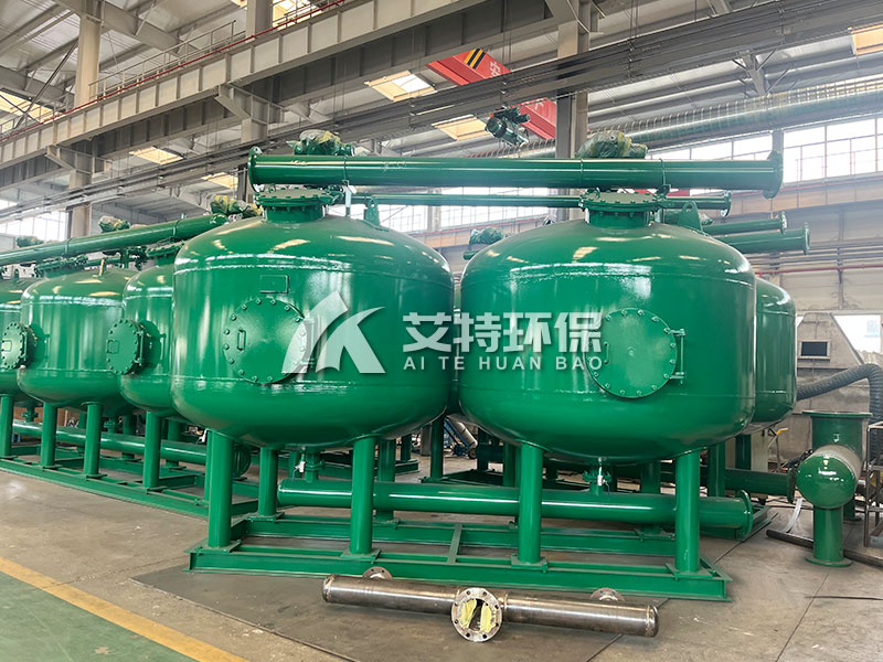 砂石+叠片过滤器：滴灌喷灌使用、省水省肥省力