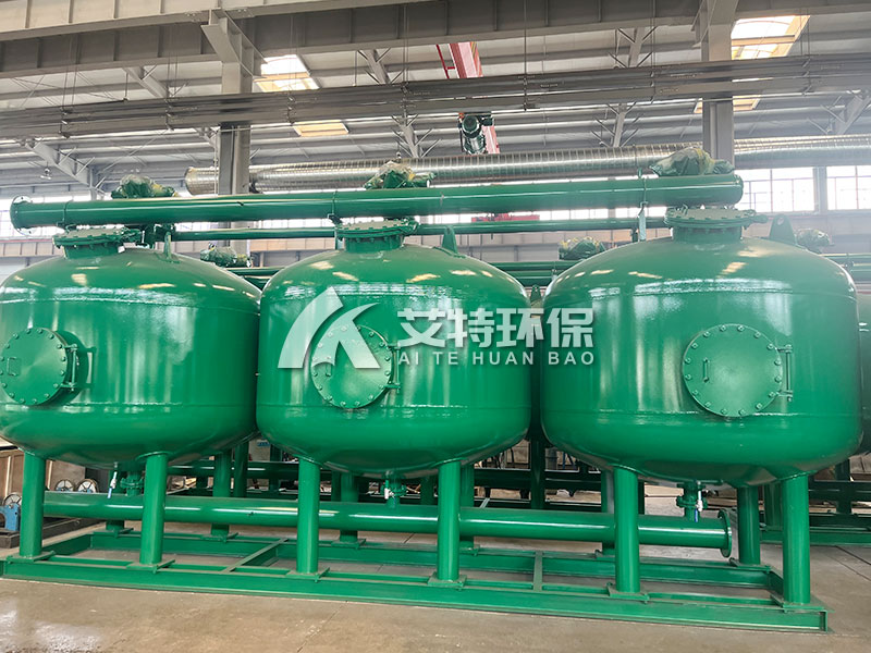 浅层砂旁滤器在干法除尘泵房的应用：高效去除水中的悬浮物和杂质