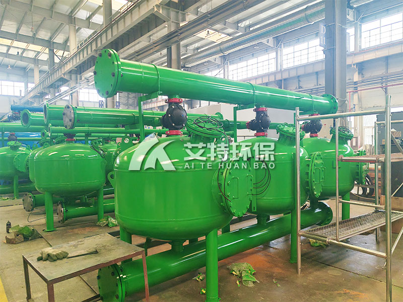 浅层砂过滤器：高盐废水综合利用及离子膜烧碱项目的水中杂质处理